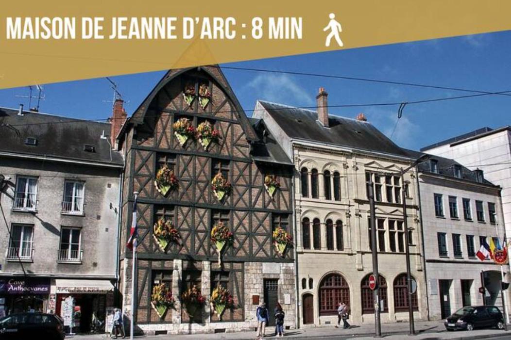 Ferienwohnung Le Haut Du Bannier * T2 * Hyper Centre * Wifi * Orléans Exterior foto